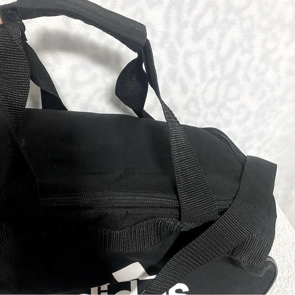 Adidas Diablo Duffel Bag Training Unisex Black Exercise Spacious EUC